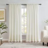 Custom Velvety Semi Sheer Curtains