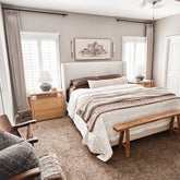 Custom Blackout Linen Curtain for an Elegant Linen Drapery with a Refined Look