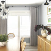 DRAPERYUSA Custom Linen-Blend Curtains – Elegant Luxurious Drapes Tailored for Every Room
