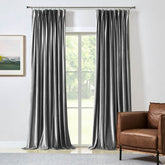 Custom Gorgeous Italian Velvet Blackout Curtains