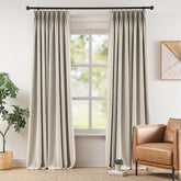 Custom Verona Velvety Texture Blackout Curtains