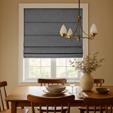100% Blackout Custom Roman Shades- Complete Light Blocking