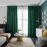 Custom Modern Velvet Curtains – Luxe Light Blocking & Elegant Home Décor