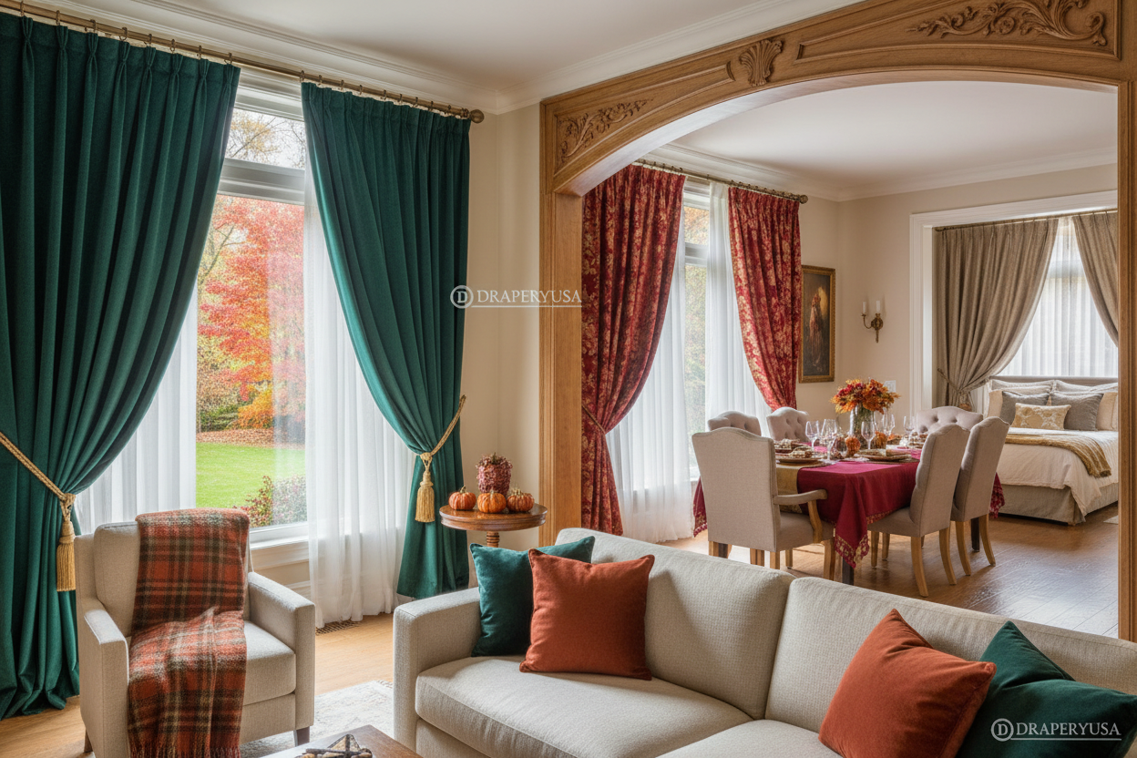 Fall 2025 Curtain Trends: Top 10 Picks to Transform Your Home | DRAPERYUSA