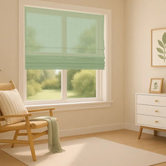 Semi-Blackout Roman Blinds - Custom Size Manufacturing