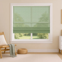 Semi-Light Filtering Roman Blinds Custom - Energy Saving & Insulation