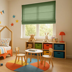 Semi-Blackout Roman Blinds Custom - Child Safe