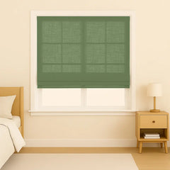 Custom Semi-Blackout Cordless Roman Blinds