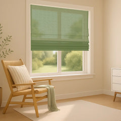 Semi-Light Filtering Roman Blinds Custom - Energy Saving & Insulation