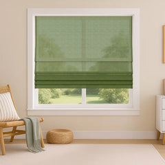 Semi-Light Filtering Roman Blinds Custom - Energy Saving & Insulation