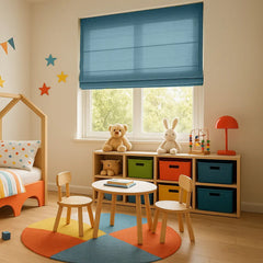Semi-Blackout Roman Blinds Custom - Child Safe
