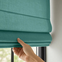 Semi-Blackout Roman Blinds Custom - Child Safe
