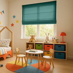 Semi-Blackout Roman Blinds Custom - Child Safe