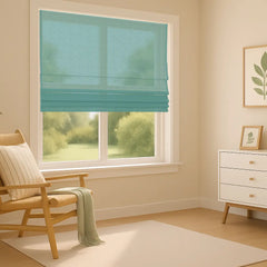 Semi-Blackout Roman Blinds - Custom Size Manufacturing