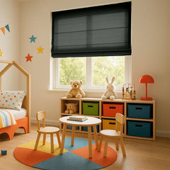 Semi-Blackout Roman Blinds Custom - Child Safe