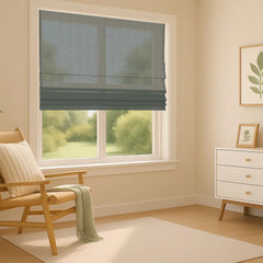 Semi-Blackout Roman Blinds - Custom Size Manufacturing