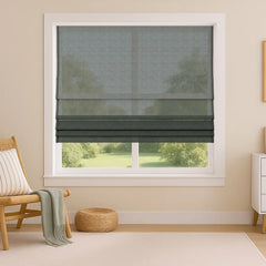 Semi-Light Filtering Roman Blinds Custom - Energy Saving & Insulation