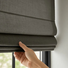 Semi-Blackout Roman Blinds Custom - Child Safe