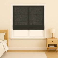 Custom Semi-Blackout Cordless Roman Blinds