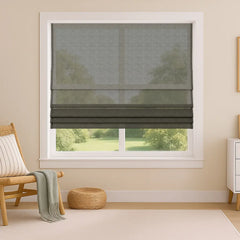 Semi-Light Filtering Roman Blinds Custom - Energy Saving & Insulation