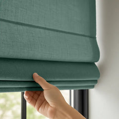 Semi-Blackout Roman Blinds Custom - Child Safe