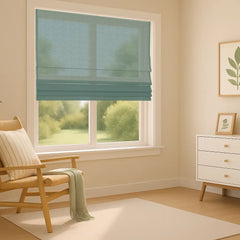 Semi-Blackout Roman Blinds - Custom Size Manufacturing