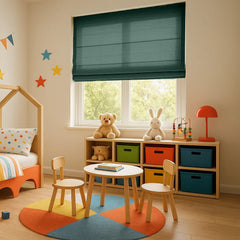 Semi-Blackout Roman Blinds Custom - Child Safe
