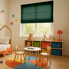 Semi-Blackout Roman Blinds Custom - Child Safe