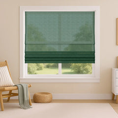 Semi-Light Filtering Roman Blinds Custom - Energy Saving & Insulation