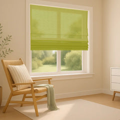 Semi-Light Filtering Roman Blinds Custom - Energy Saving & Insulation