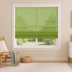 Semi-Light Filtering Roman Blinds Custom - Energy Saving & Insulation