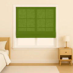 Custom Semi-Blackout Cordless Roman Blinds