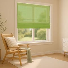 Semi-Light Filtering Roman Blinds Custom - Energy Saving & Insulation