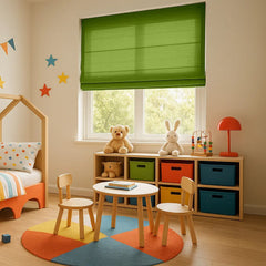 Semi-Blackout Roman Blinds Custom - Child Safe