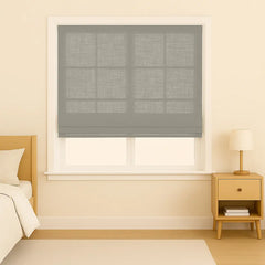 Custom Semi-Blackout Cordless Roman Blinds