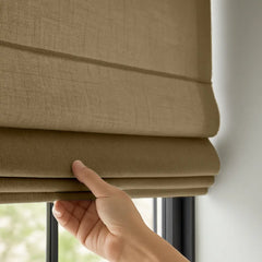 Semi-Blackout Roman Blinds Custom - Child Safe