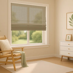 Semi-Blackout Roman Blinds - Custom Size Manufacturing