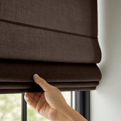 Semi-Blackout Roman Blinds Custom - Child Safe