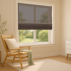 Semi-Light Filtering Roman Blinds Custom - Energy Saving & Insulation