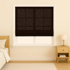 Custom Semi-Blackout Cordless Roman Blinds