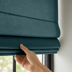 Semi-Blackout Roman Blinds Custom - Child Safe