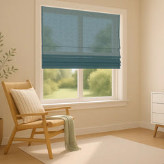 Semi-Light Filtering Roman Blinds Custom - Energy Saving & Insulation