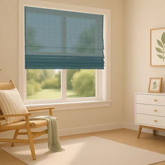 Semi-Blackout Roman Blinds - Custom Size Manufacturing