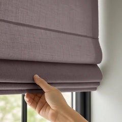 Semi-Blackout Roman Blinds Custom - Child Safe