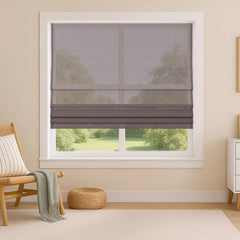 Semi-Light Filtering Roman Blinds Custom - Energy Saving & Insulation