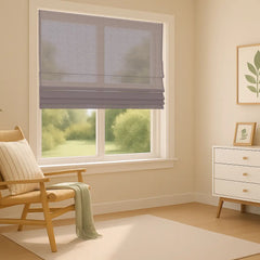 Semi-Blackout Roman Blinds - Custom Size Manufacturing