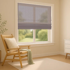 Semi-Light Filtering Roman Blinds Custom - Energy Saving & Insulation