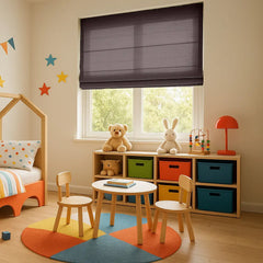 Semi-Blackout Roman Blinds Custom - Child Safe