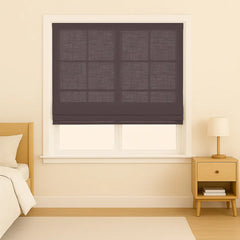Custom Semi-Blackout Cordless Roman Blinds