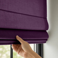 Semi-Blackout Roman Blinds Custom - Child Safe